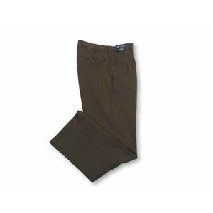 CREMIEUX CLINTON PLEATED PANTS MENS SIZE 32X32 DARK BROWN  ZIP FLY NEW WITH TAGS